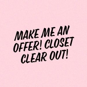 ACCEPTING ALL OFFERS